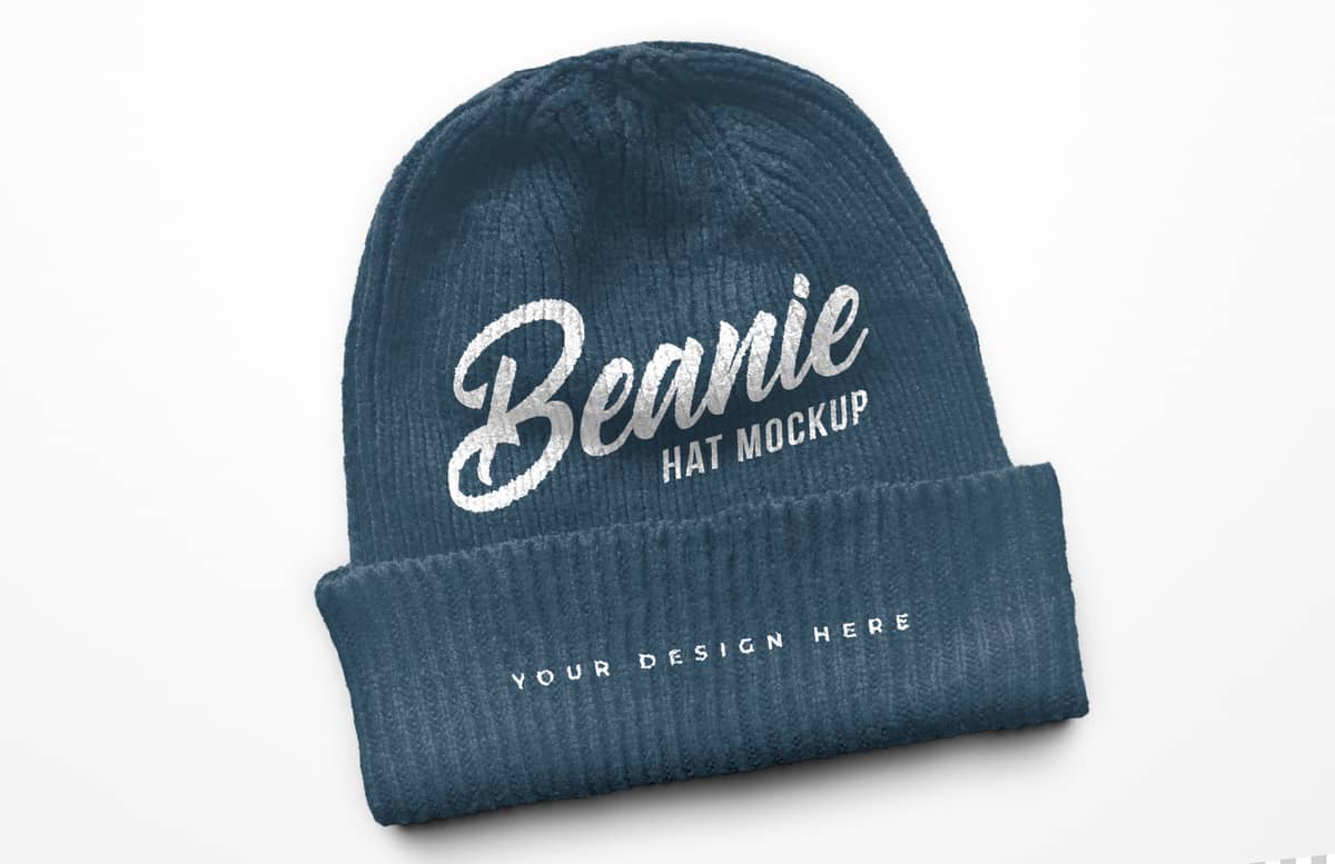 Beanie Winter Hat Mockup Preview 1