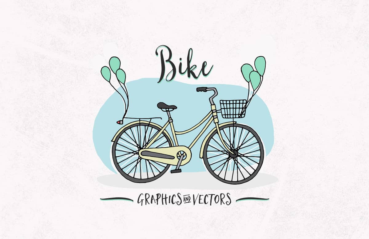 Bike Graphics Vectors Preview 1