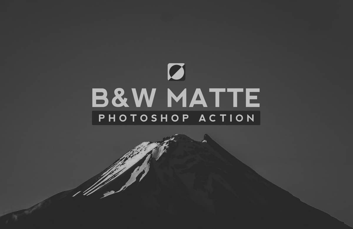 Black White Matte Photoshop Action Preview 1