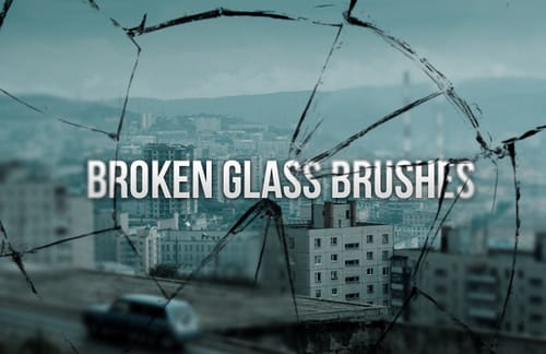 Broken Glass Brushes