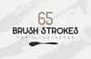 65 Brush Strokes for Illustrator