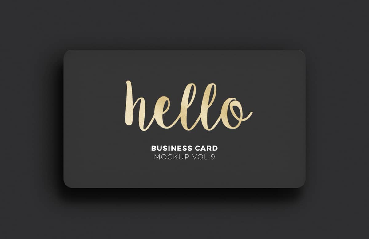 Business  Card  Mockup  Vol 9  Preview 1