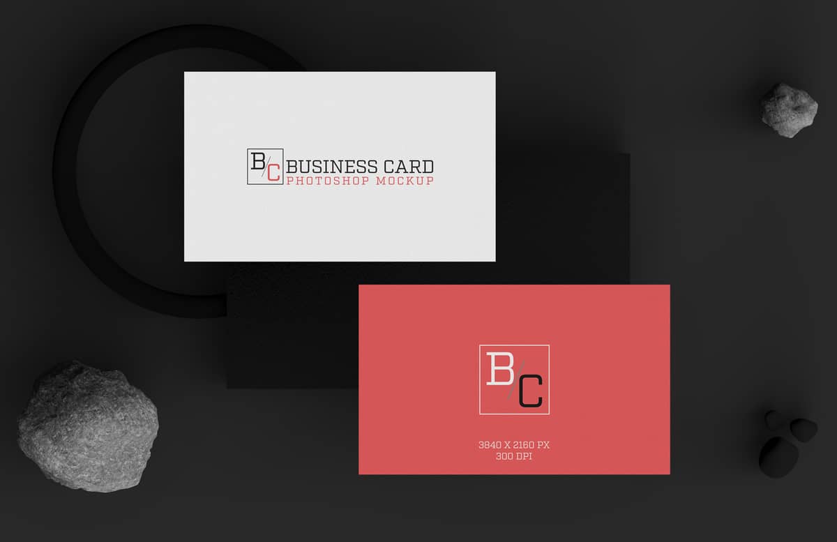 Business Cards Mockups Preview 1B