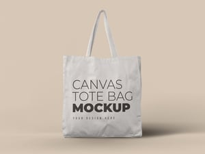 Canvas Tote Bag Mockup 2