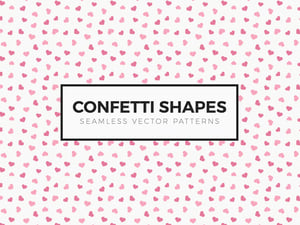 Confetti Shapes Seamless Patterns 2