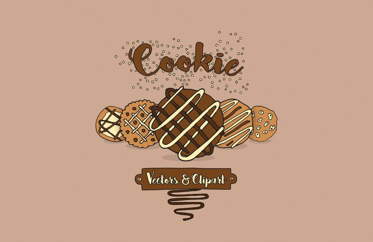 Cookie Vectors And Clipart Preview 1