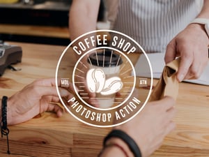 Coffee Shop Photoshop Action 1