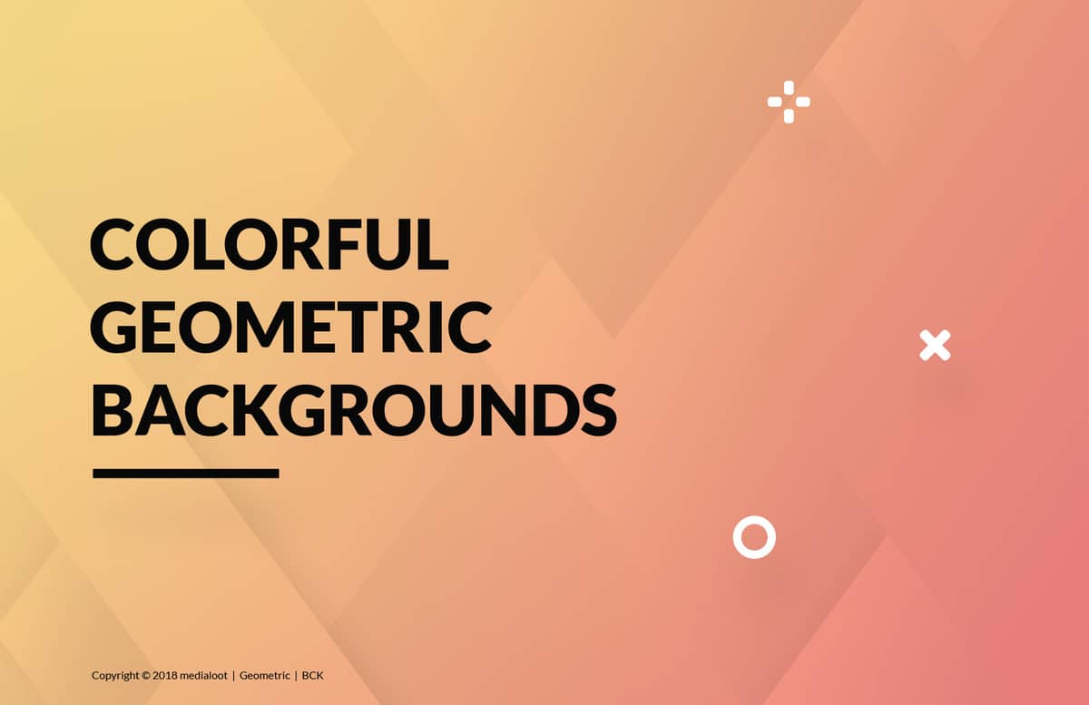 Colorful Geometric Backgrounds Preview 1