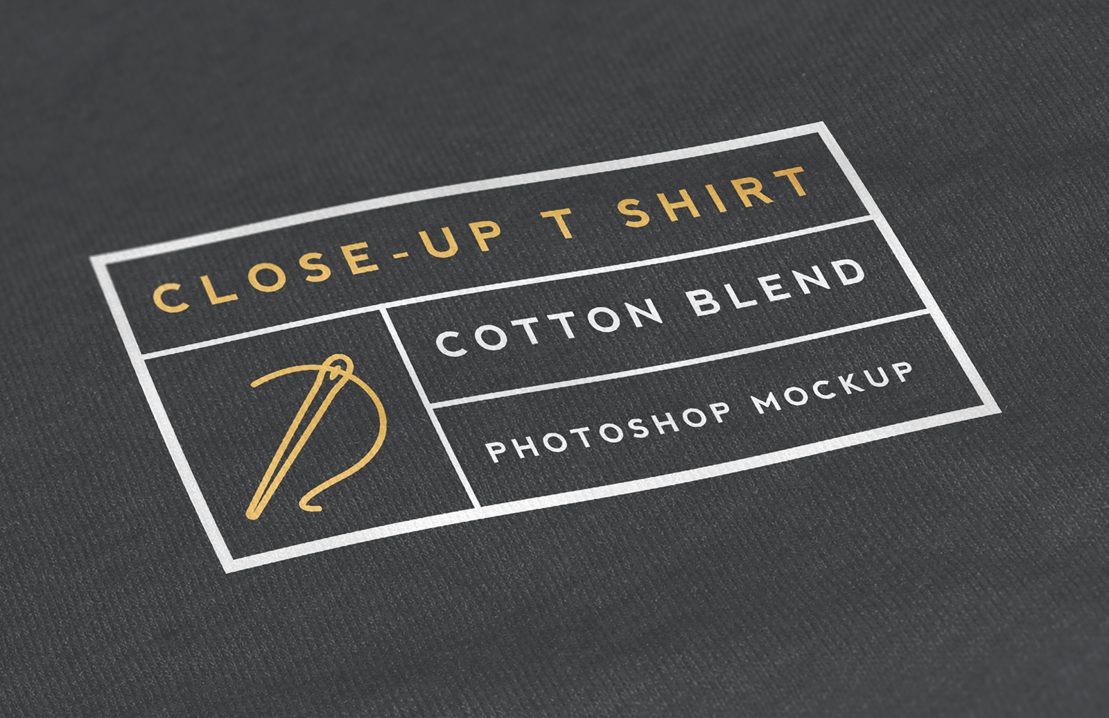 Download Close-Up T Shirt Mockup — Medialoot