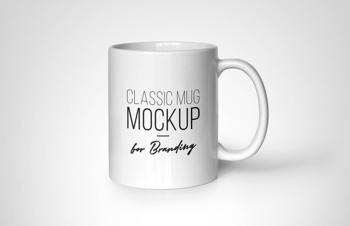 Classic Mug Mockup For Branding Preview V2