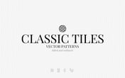 Classic Tiles Vector Patterns