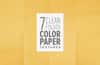 Clean Folded Color Paper Textures