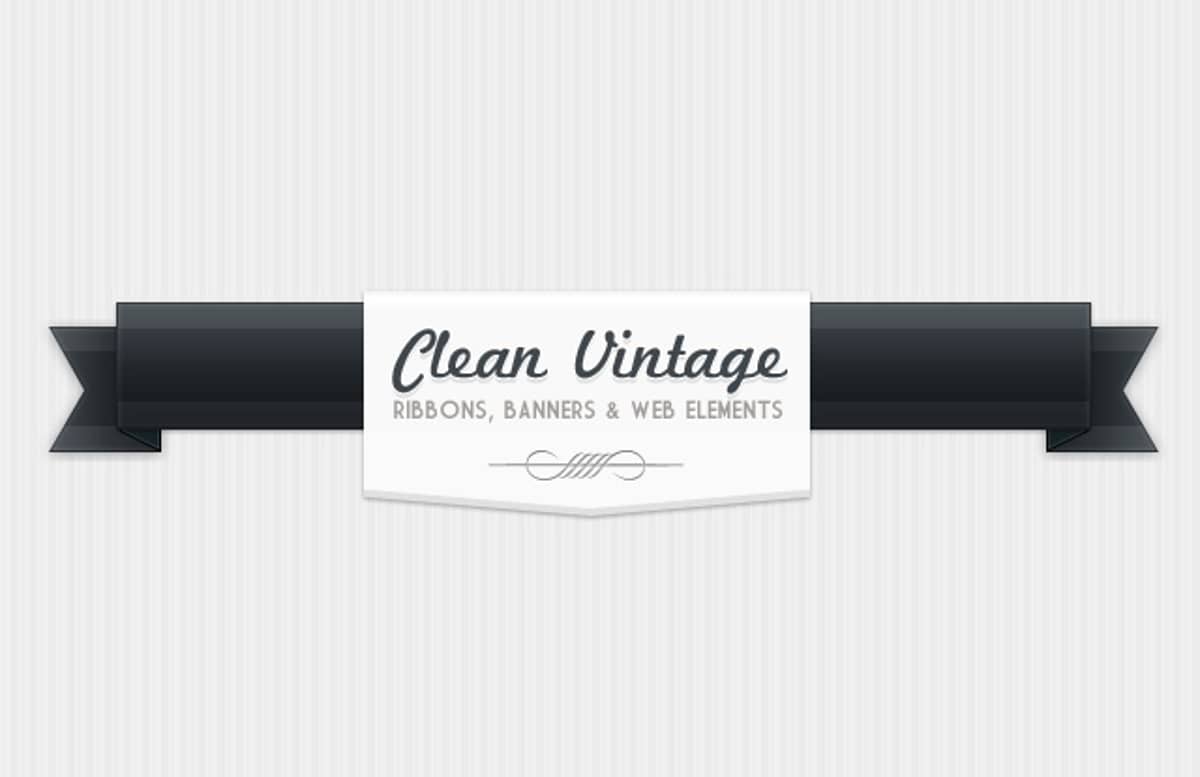 Clean  Vintage  Elements  Preview1