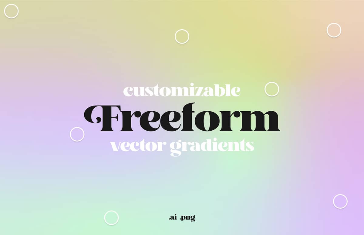 Customizable Freeform Vector Gradients Preview 1