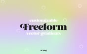 Customizable Freeform Vector Gradients