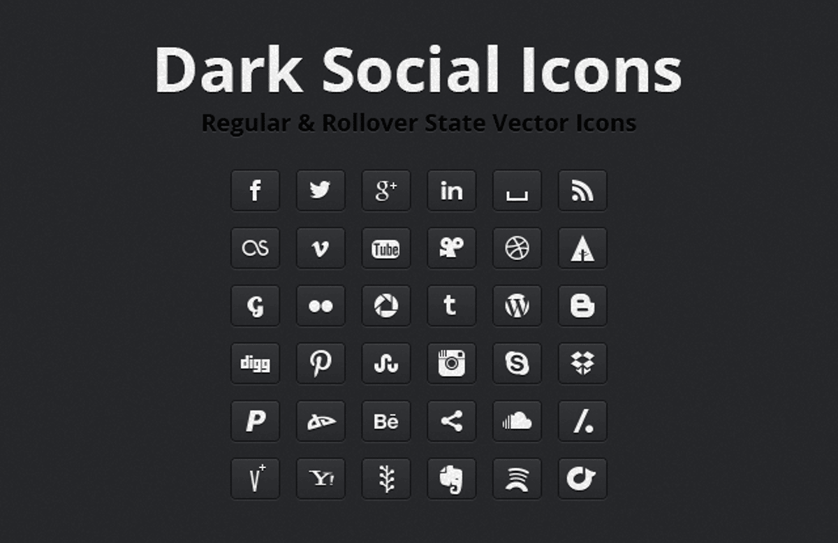 Dark  Social  Icons  Preview1
