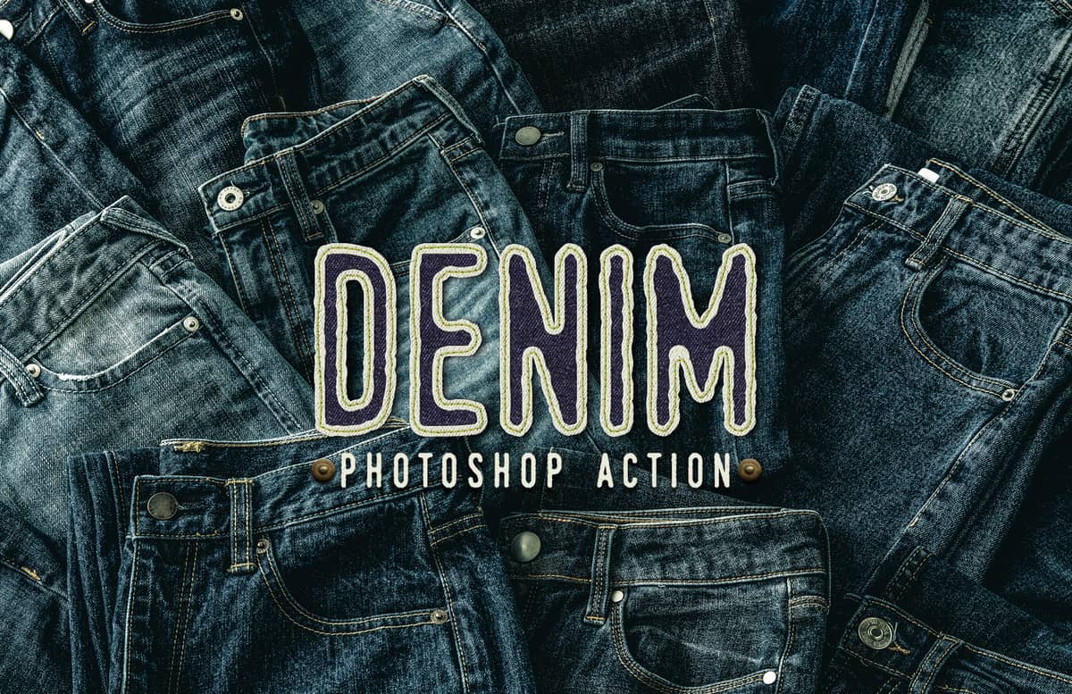 Denim Photoshop Action Preview 1