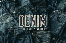 Denim Photoshop Action