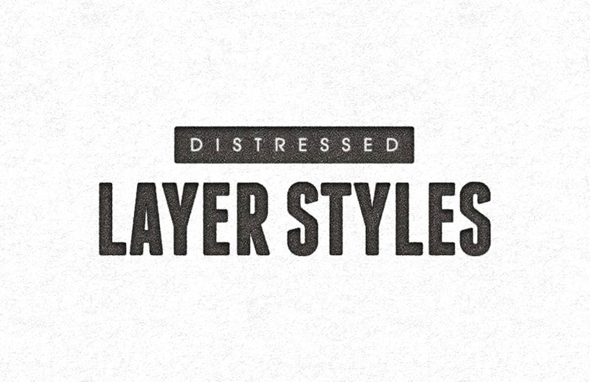 Distressed  Layer  Styles  Preview 1
