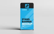 Display Stand Banner Mockup
