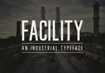 Facility - Industrial Font