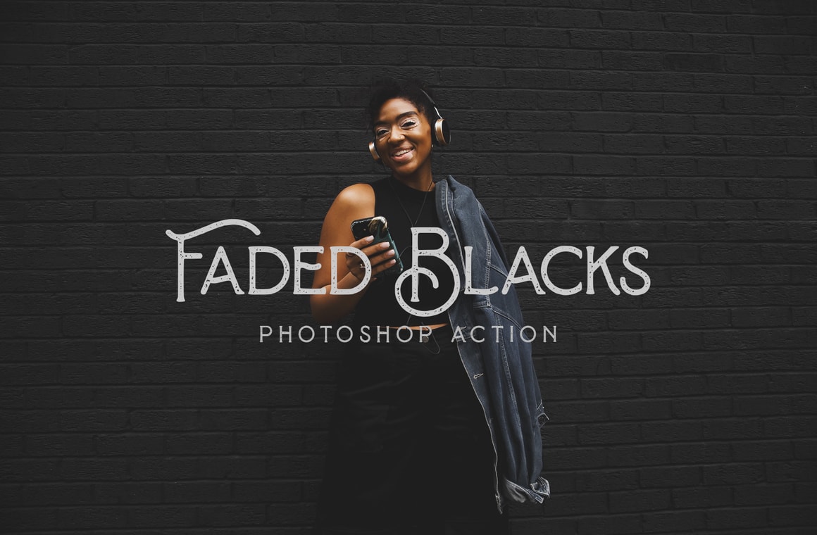 Faded Blacks Photoshop Action