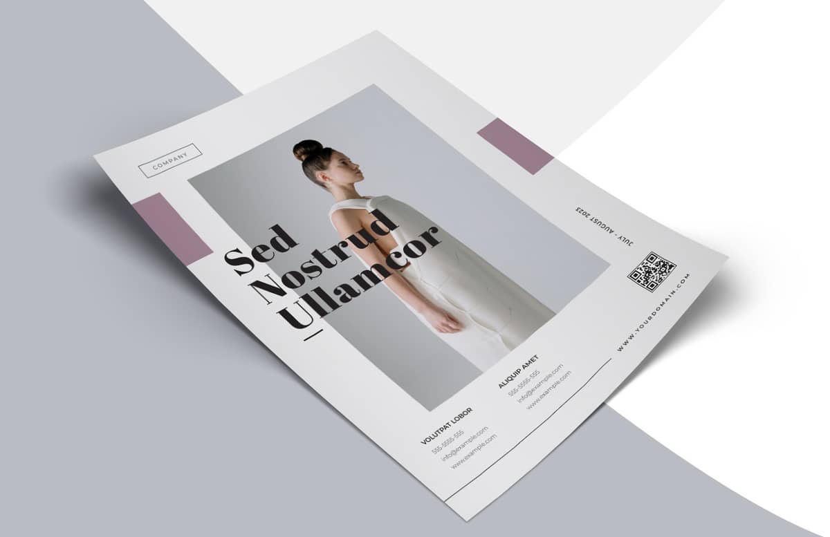 Fashion Flyer Template Preview 1