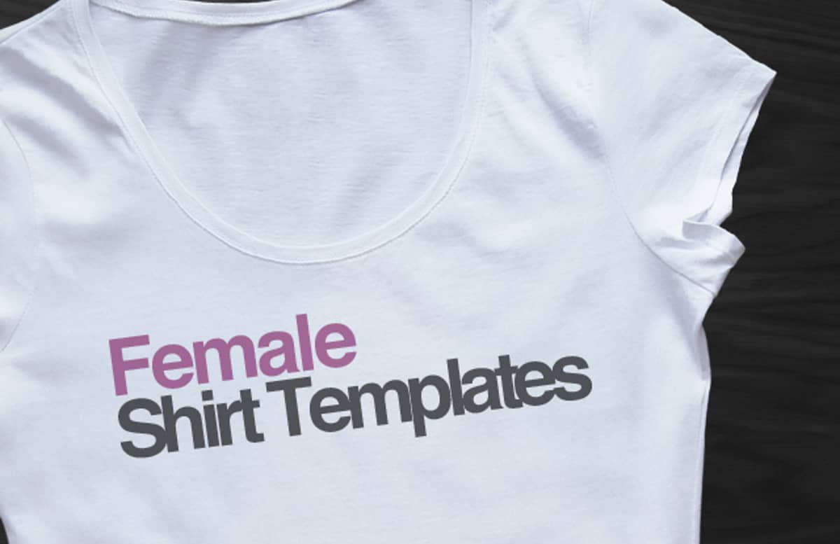 Female  Shirt  Templates  Preview1
