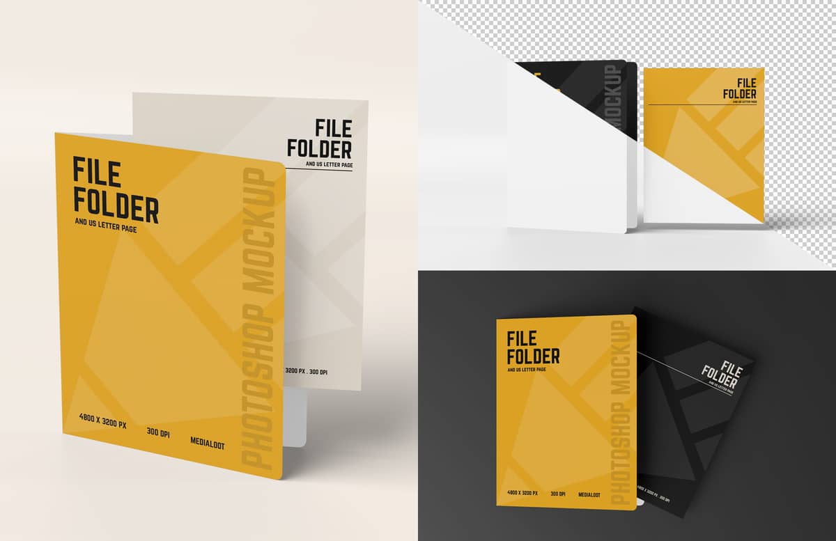 File Folder Mockup Preview 1