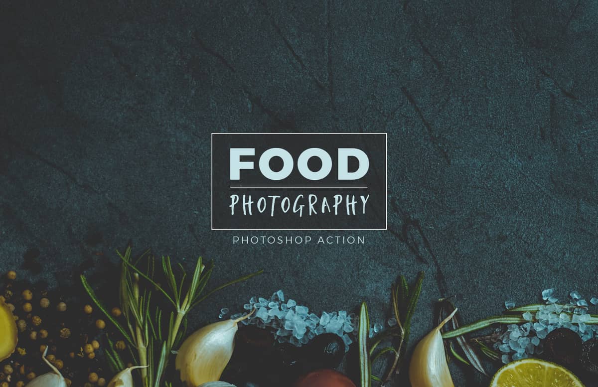 Food Photography Photoshop Action Preview 1