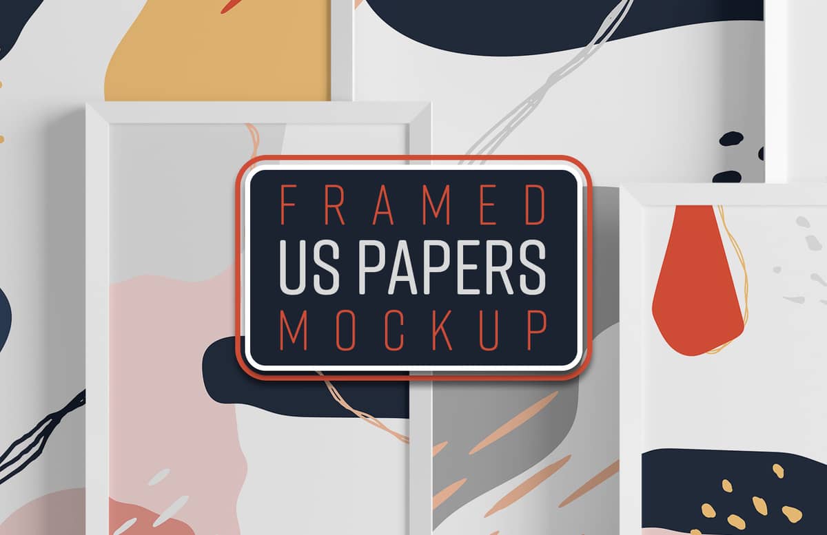 Framed Us Papers Mockup Preview 1