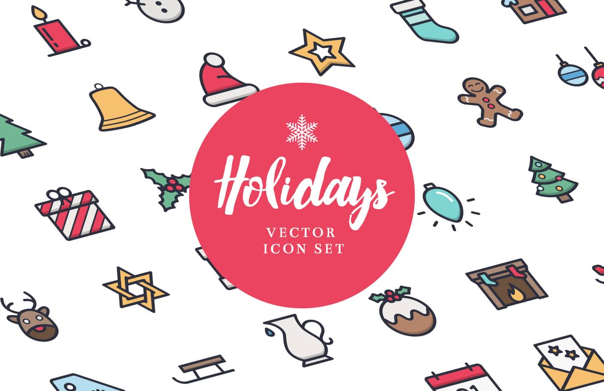 Free Holidays Icon Set Preview 1A