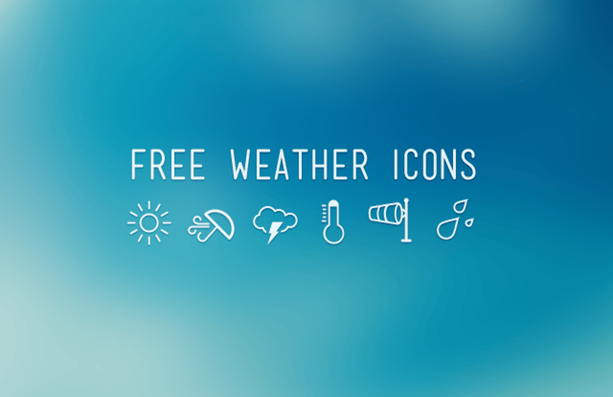 Free  Weather  Icons  Preview1