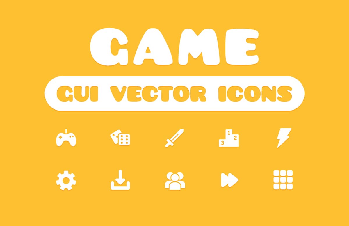 Game Gui Icons Preview 1