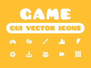 Game GUI Vector Icons 1