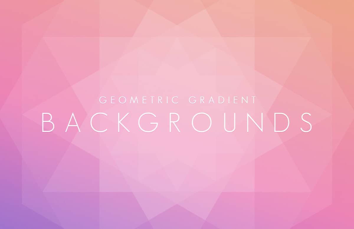 Geometric  Gradient  Backgrounds  Preview 1