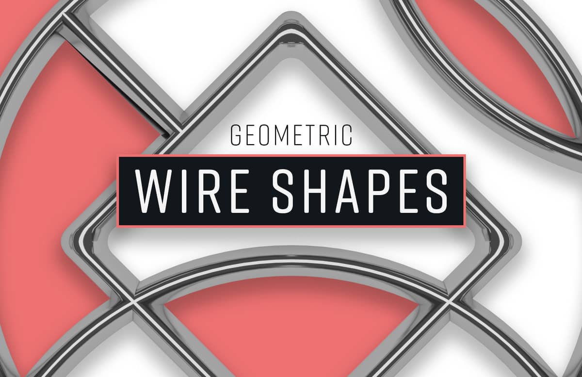 Geometric Wire Shapes Preview 1