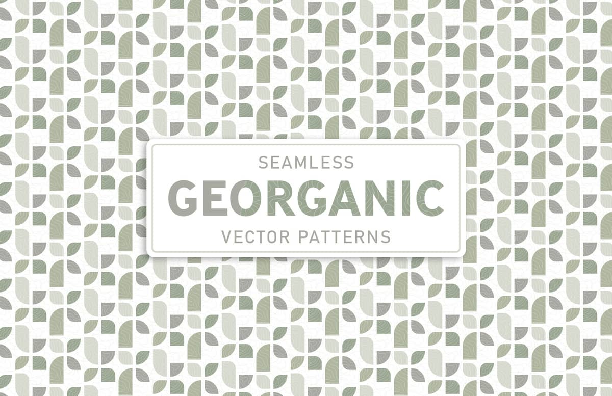 Georganic Vector Patterns Preview 1