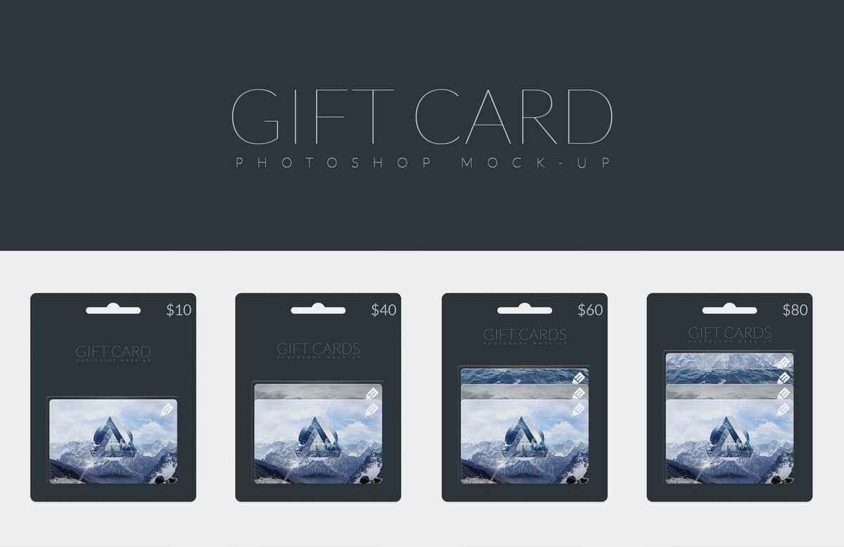 Gift Cards Mockup Preview 1