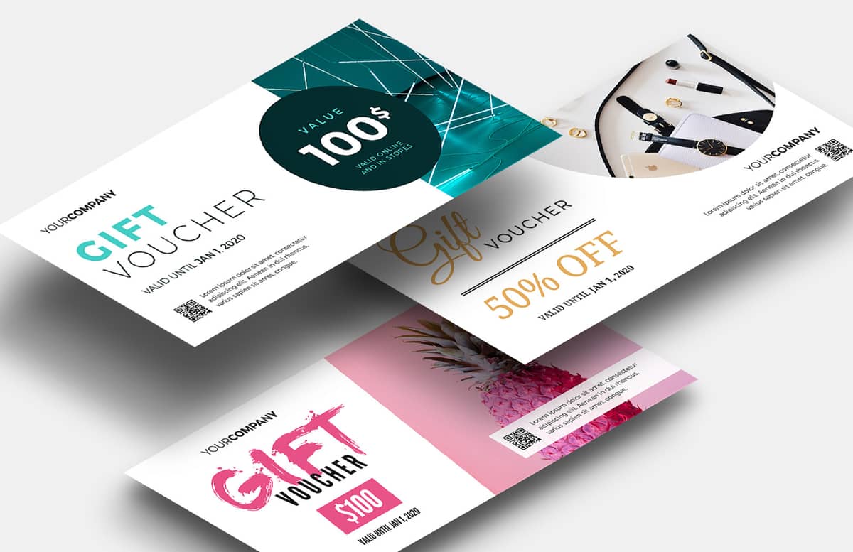 Gift Voucher Templates Preview 1