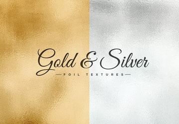 Gold & Silver Foil Textures