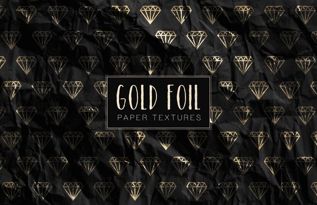 Gold  Foil  Paper  Textures  Preview 1