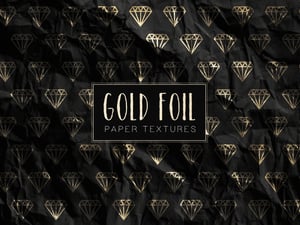 Gold Foil Wrapping Paper Textures 1