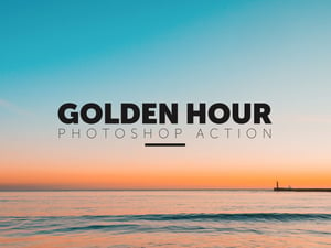 Golden Hour Photoshop Action 1
