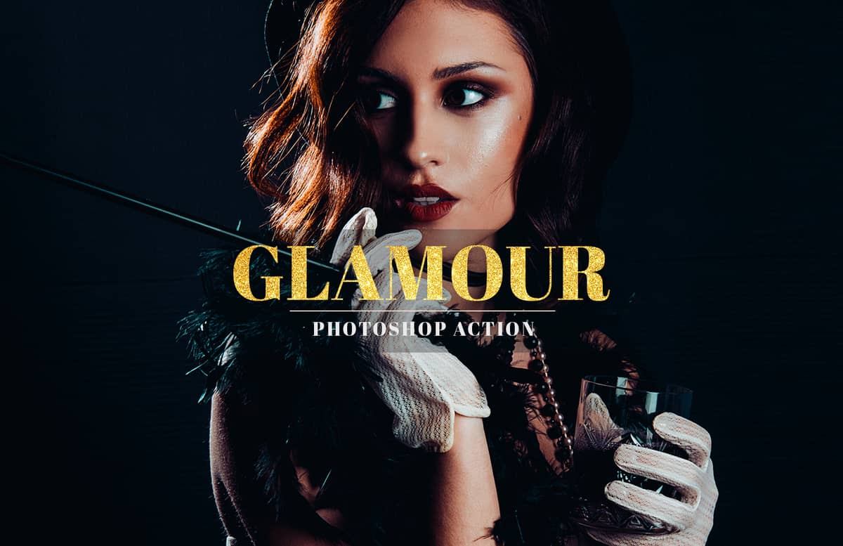 Glamour Photoshop Action Preview 1