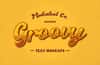 Groovy 70s Text Effect Mockups
