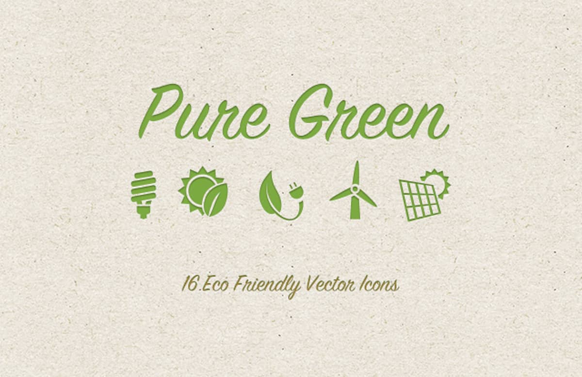 Green  Eco  Friendly  Icons  Preview1