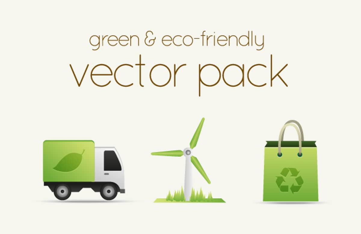 Green   Eco Friendly  Vectors 1