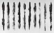 Grunge Paint Stripes Vector Brushes