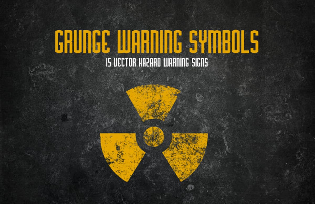 Grunge  Warning  Signs  Preview1